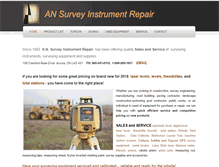 Tablet Screenshot of ansurveyinstrument.com